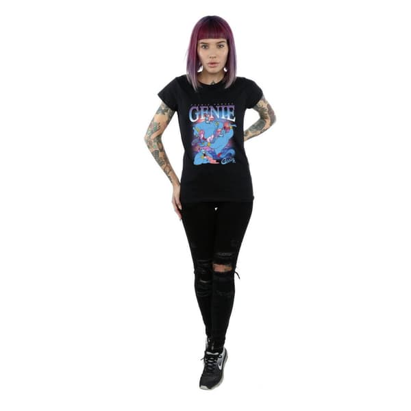Disney Womens/Ladies Aladdin Genie Montage Cotton T-Shirt