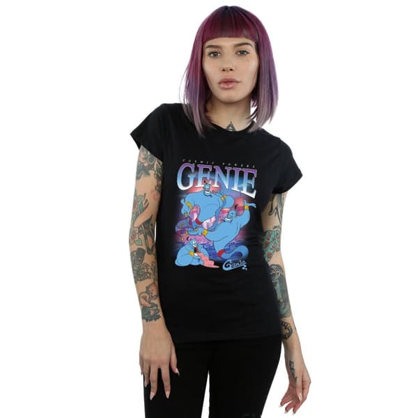 Disney Womens/Ladies Aladdin Genie Montage Cotton T-Shirt