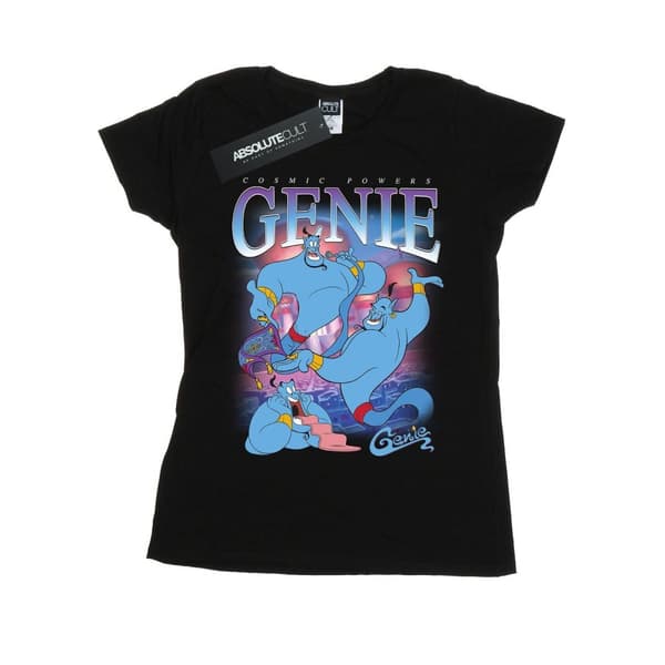 Disney Womens/Ladies Aladdin Genie Montage Cotton T-Shirt