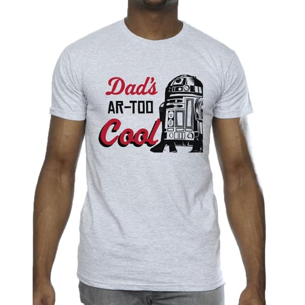 Star Wars Mens Dads R2 Cool T-Shirt