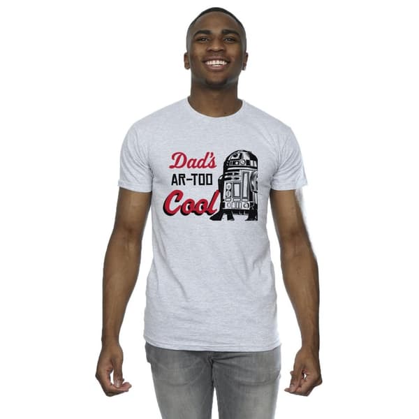 Star Wars Mens Dads R2 Cool T-Shirt