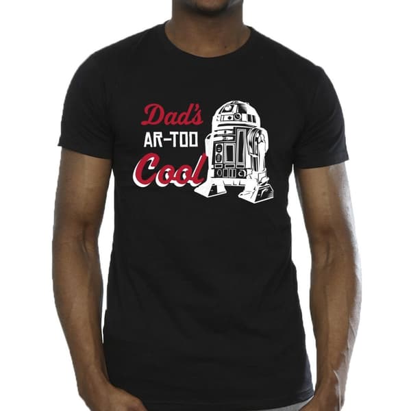 Star Wars Mens Dads R2 Cool T-Shirt
