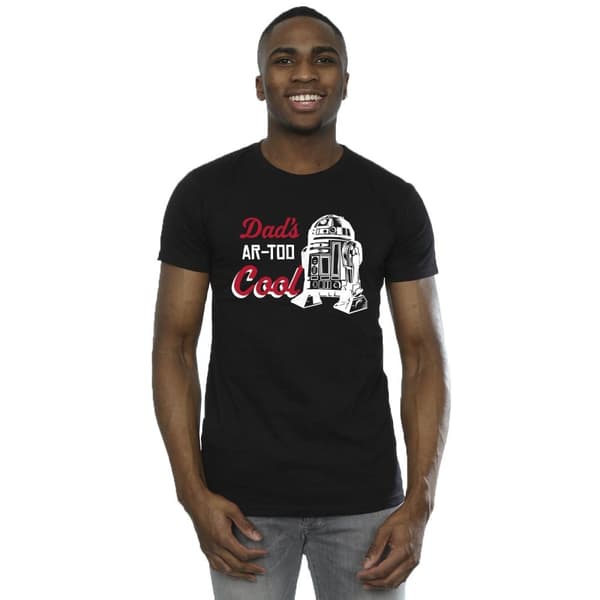 Star Wars Mens Dads R2 Cool T-Shirt