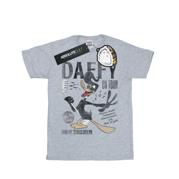 Looney Tunes Daffy Duck Concert T-shirt i bomull för flickor