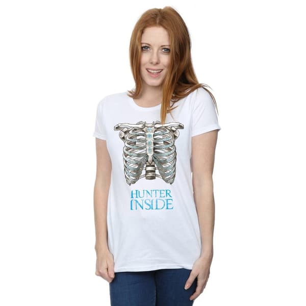 Supernatural Womens/Ladies Hunter Inside Cotton T-Shirt