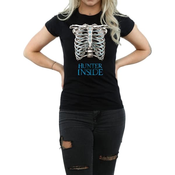Supernatural Womens/Ladies Hunter Inside Cotton T-Shirt