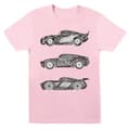 Miniatyrbild 1 av 2: Disney Dam/Tjej Cars Text Racers Boyfriend T-shirt i bomull