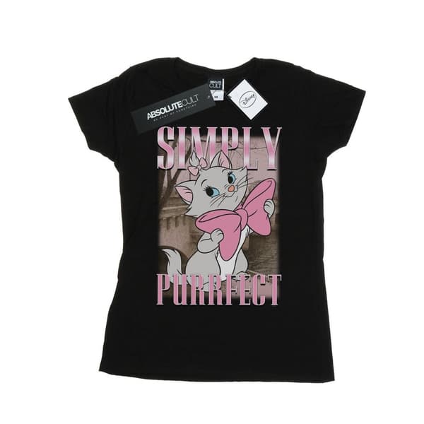Disney Dam/dam Aristocats Marie Simply Purrfect Homage - bomulls-T-shirt