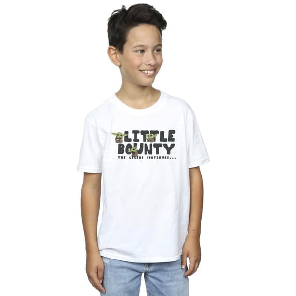 Star Wars The Mandalorian Boys Little Bounty Hunter T-Shirt