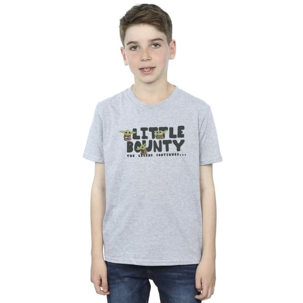 Star Wars The Mandalorian Boys Little Bounty Hunter T-Shirt