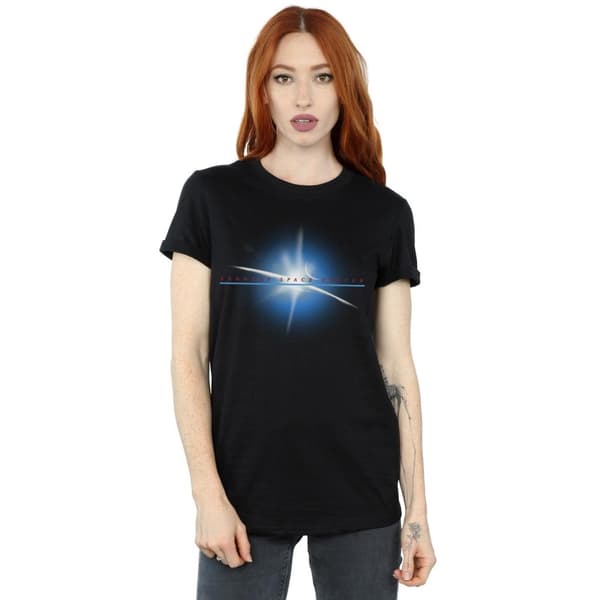 NASA Womens/Ladies Kennedy Space Centre Planet Cotton Boyfriend T-Shirt