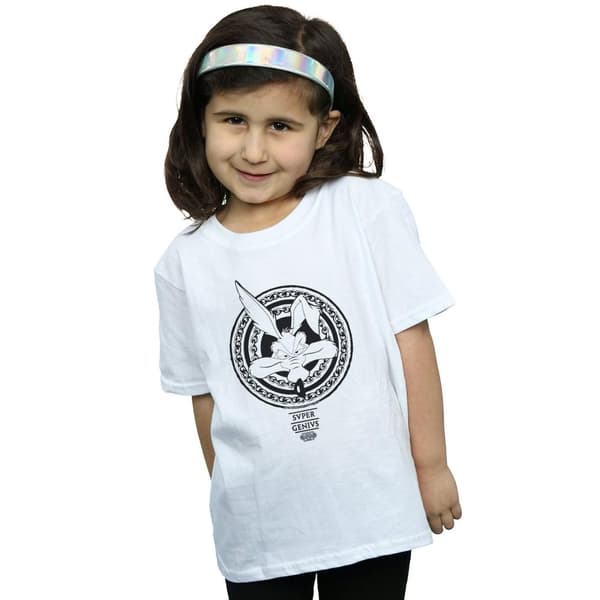 Looney Tunes Wile E Coyote Super Genius T-shirt i bomull för flickor