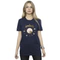 Miniatyrbillede 1 af 2: Harry Potter Womens/Ladies Hogwarts Yule Ball Cotton Boyfriend T-Shirt