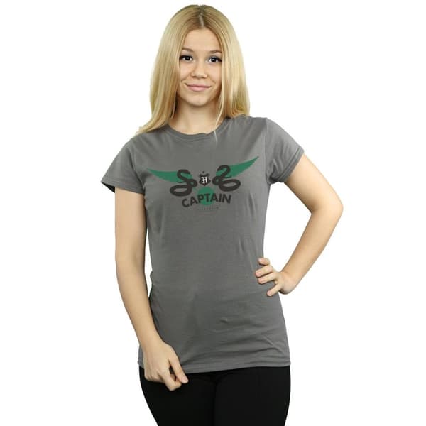 Harry Potter Womens/Ladies Slytherin Captain Cotton T-Shirt
