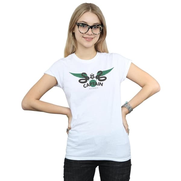 Harry Potter Womens/Ladies Slytherin Captain Cotton T-Shirt