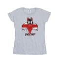 Miniatyrbilde 1 av 2: Looney Tunes Womens/Ladies Sylvester England Face Cotton T-Shirt