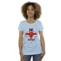 Miniatyrbilde 2 av 3: Looney Tunes Womens/Ladies Sylvester England Face Cotton T-Shirt