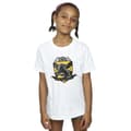 Miniatyrbilde 2 av 3: Harry Potter Girls Hufflepuff Chest Badge Cotton T-Shirt