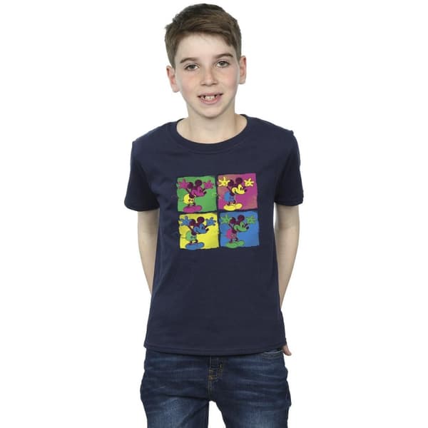 Disney Boys Mickey Mouse Pop Art T-Shirt