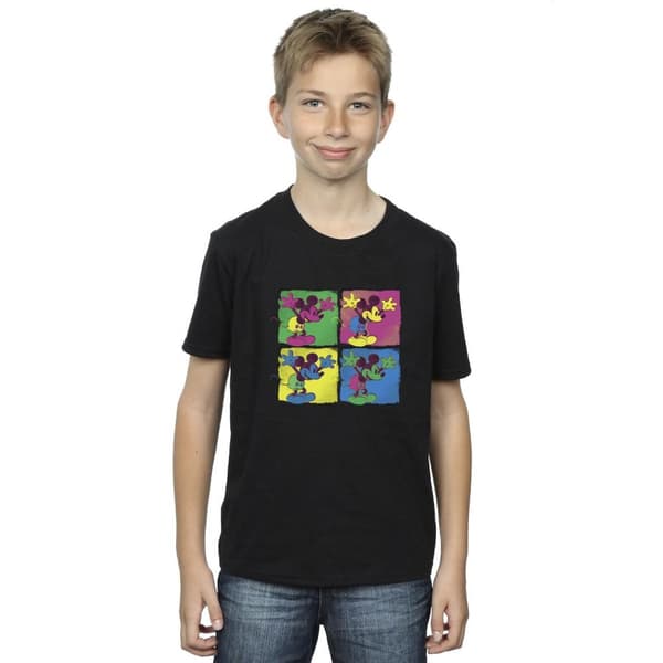 Disney Boys Mickey Mouse Pop Art T-Shirt