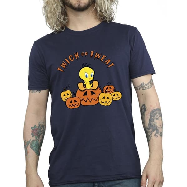 Looney Tunes Twick Or Tweat T-shirt för herrar