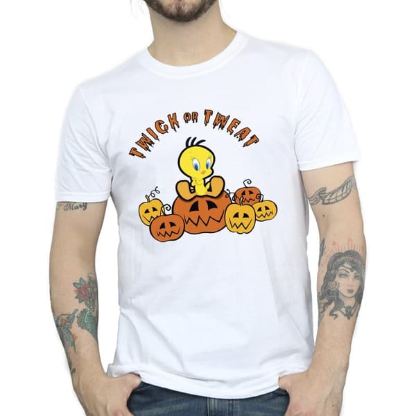 Looney Tunes Twick Or Tweat T-shirt för herrar