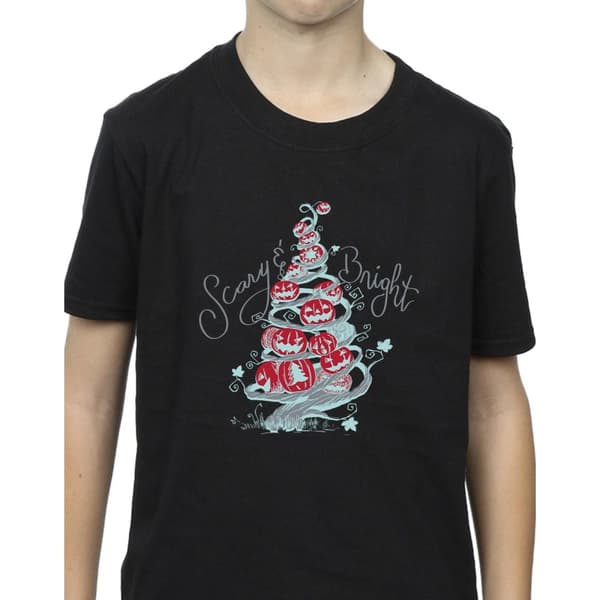 Disney Boys The Nightmare Before Christmas Scary & Bright T-Shirt