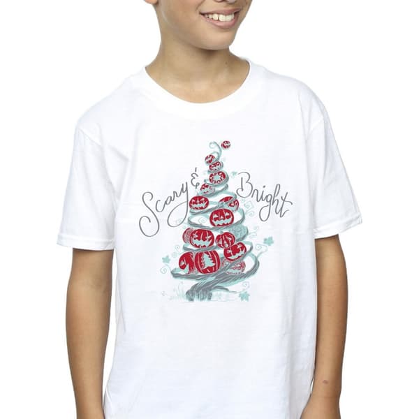 Disney Boys The Nightmare Before Christmas Scary & Bright T-Shirt