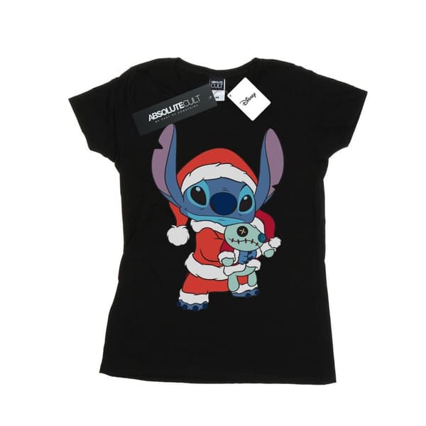 Disney Dam/Tjej Lilo And Stitch Stitch Christmas - T-shirt i bomull