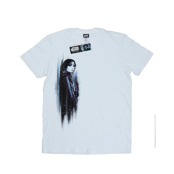 Star Wars Mens Rogue One Jyn borstad t-shirt