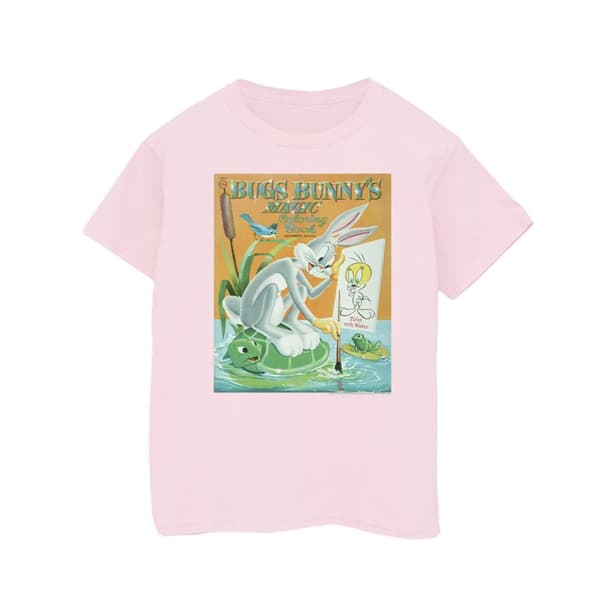 Looney Tunes Girls Bugs Bunny Colouring Book Cotton T-Shirt
