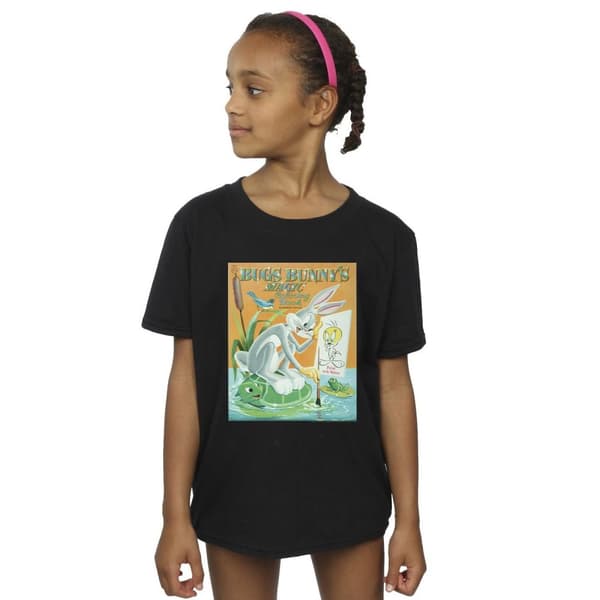 Looney Tunes Girls Bugs Bunny Colouring Book Cotton T-Shirt