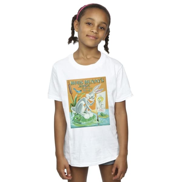 Looney Tunes Girls Bugs Bunny Colouring Book Cotton T-Shirt