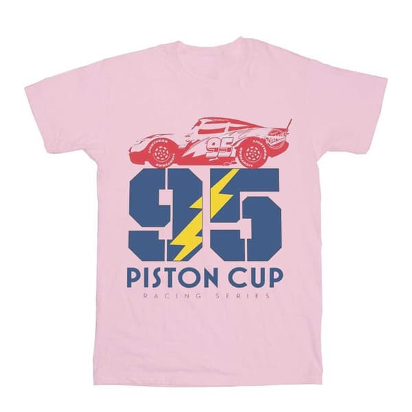 Disney Cars Piston Cup 95 T-shirt i bomull för flickor