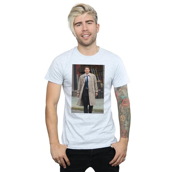 Supernatural Mens Castiel Photograph T-Shirt