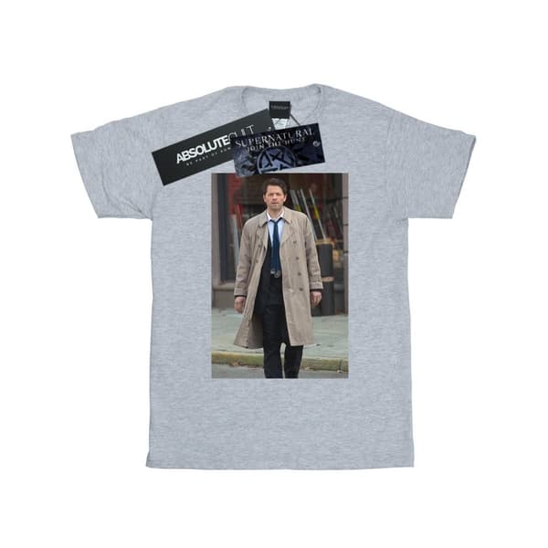 Supernatural Mens Castiel Photograph T-Shirt