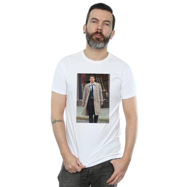 Supernatural Mens Castiel Photograph T-Shirt