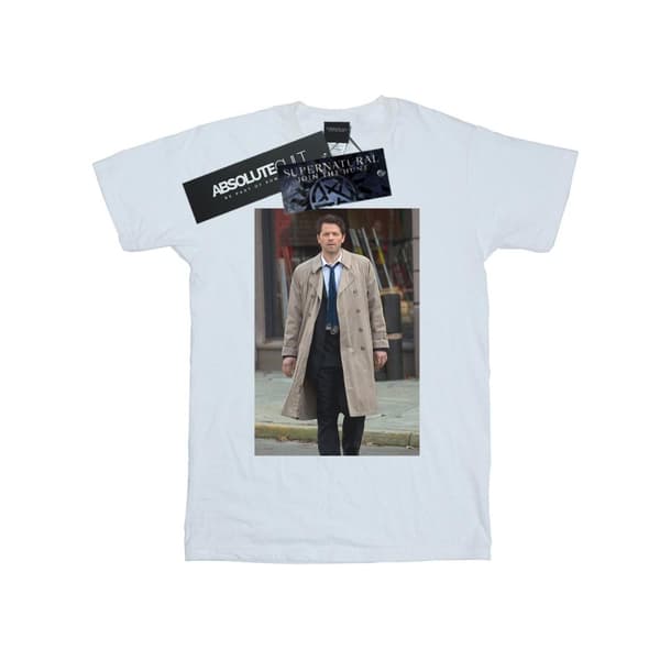 Supernatural Mens Castiel Photograph T-Shirt