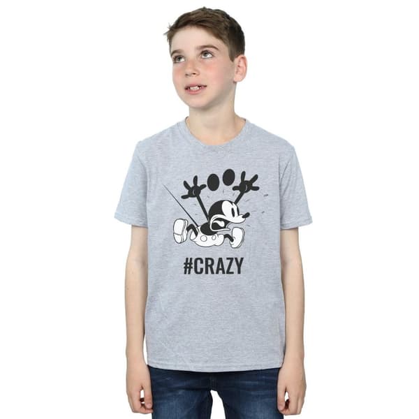 Disney Musse Pigg #Crazy T-shirt - pojkar