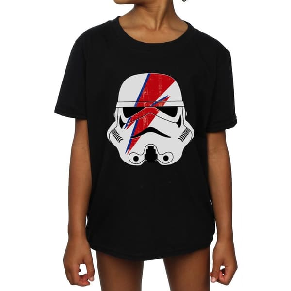 Star Wars Stormtrooper Glam Lightning Bolt bomulls-T-shirt för flickor