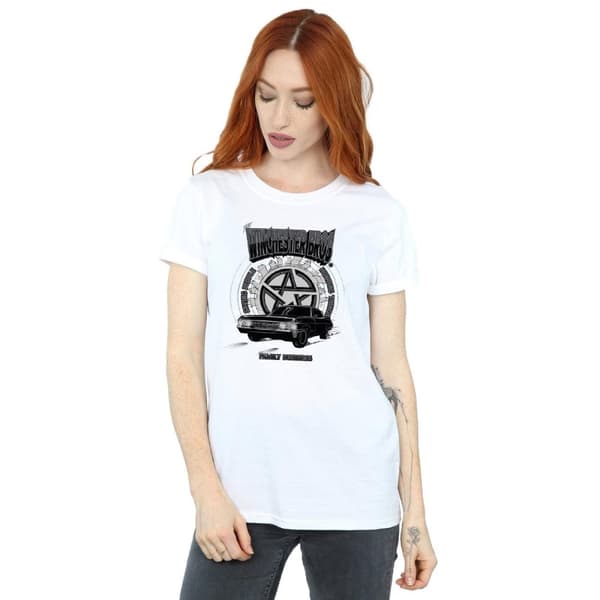 Supernatural Womens/Ladies Winchester Bros Cotton Boyfriend T-Shirt