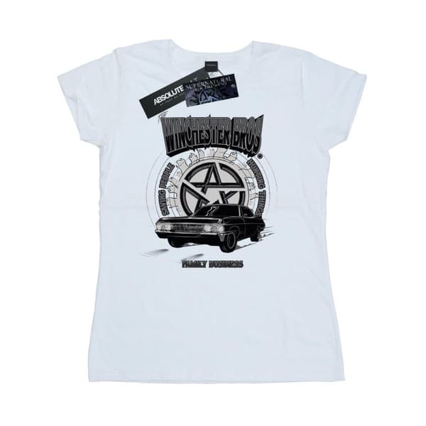 Supernatural Womens/Ladies Winchester Bros Cotton Boyfriend T-Shirt