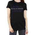 Miniatyrbilde 3 av 4: Star Wars The Rise Of Skywalker Womens/Ladies  Logo Cotton Boyfriend T-Shirt