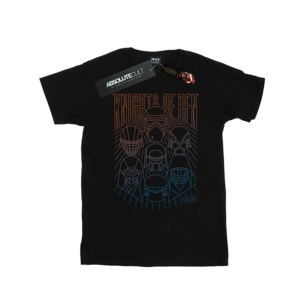 Star Wars: The Rise of Skywalker Girls Star Wars The Rise Of Skywalker Knights Of Ren Colours T-shirt i bomull Black 12-13 Years