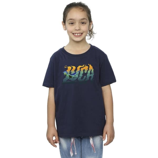 Disney Girls Luca Swim Cotton T-Shirt
