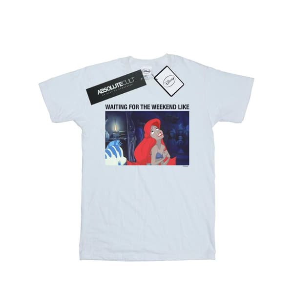 Disney Den lilla sjöjungfrun - Waiting For The Weekend - T-shirt i bomull för flickor