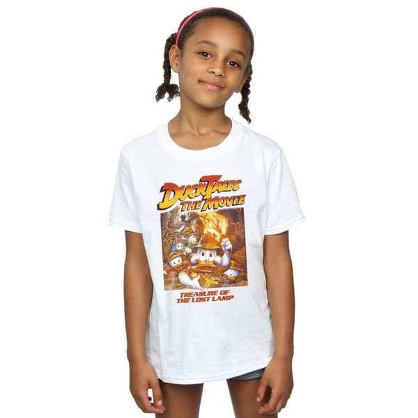 Disney T-shirt i bomull för flickor - Duck Tales The Movie