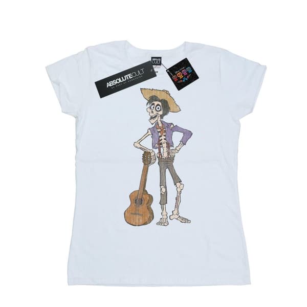 Disney Dam/Herr: Coco Hector med gitarr - T-shirt i bomull