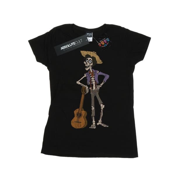 Disney Dam/Herr: Coco Hector med gitarr - T-shirt i bomull