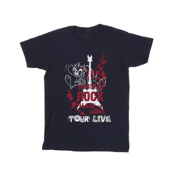 Looney Tunes Boys Taz Monster Rock T-Shirt